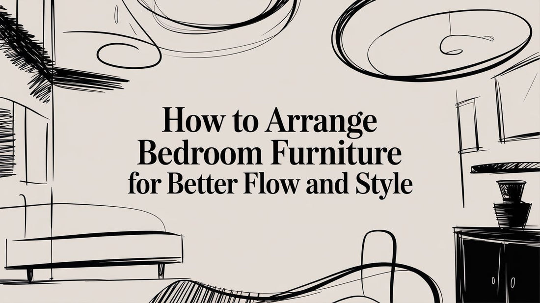 How to arrange bedroom furniture for better flow and style