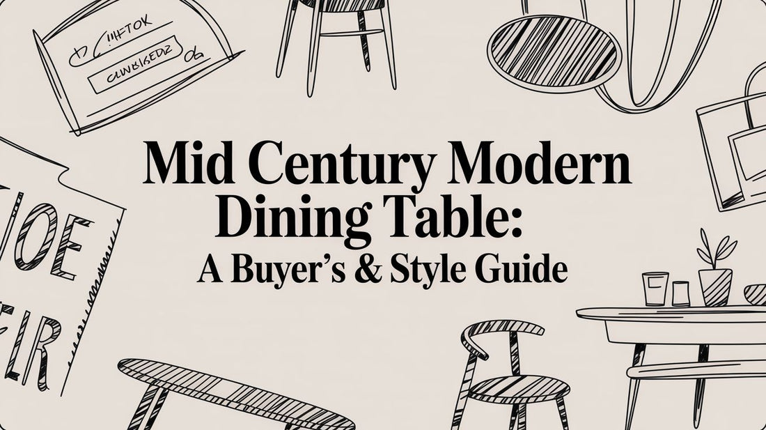 Mid Century Modern Dining Table: A Buyer's & Style Guide