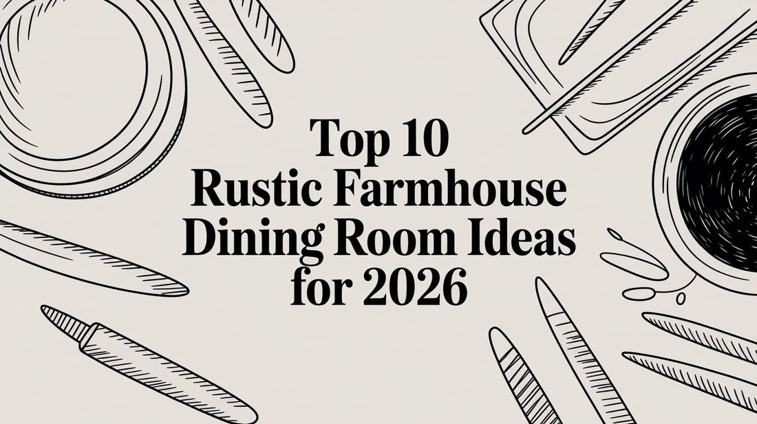 Top 10 Rustic Farmhouse Dining Room Ideas for 2026