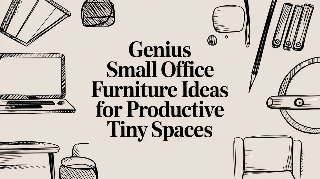 Genius Small Office Furniture Ideas for Productive Tiny Spaces