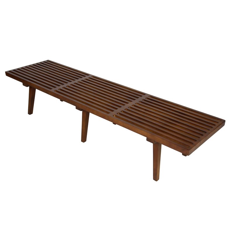 EMFURN Mid-Century Inwood Platform Bench - 6 Feet