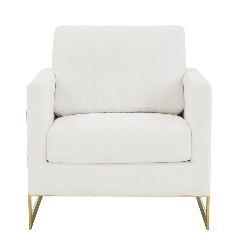 Elton Fabric Accent Armchair