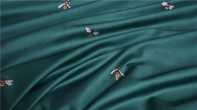 Emfurn Bee Green Duvet Cover Set (Egyptian Cotton)