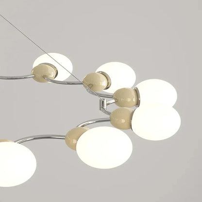 Modern Sputnik Glass Sphere Chandelier - 12/15 Light