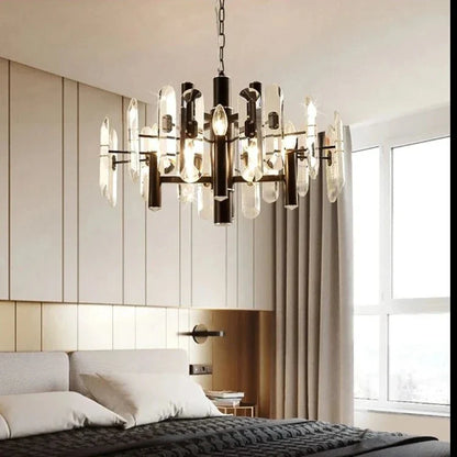 Zoe Modern K9 Crystal Chandelier - 10/12/15 Lights