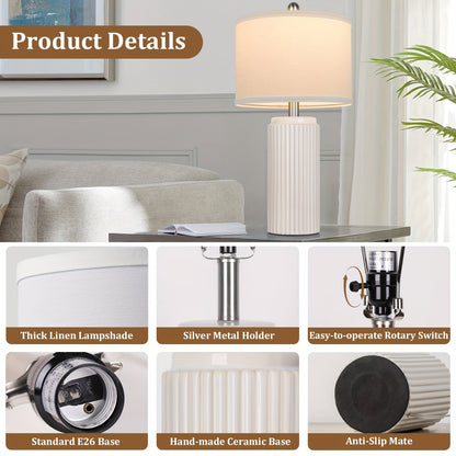 Modern Yanya Modern Ceramic Table Lamp