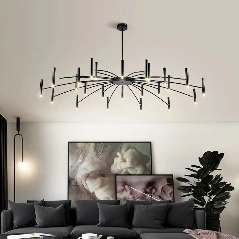 Berny Ceiling Modern Chandelier 12/18/24 Lights