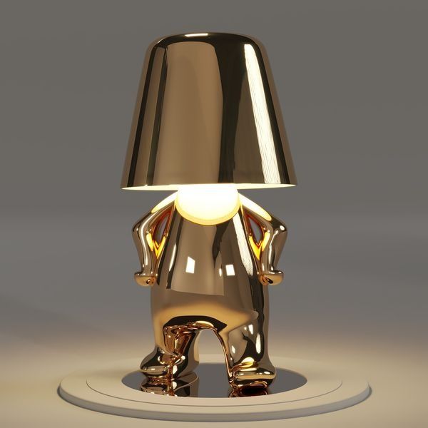 EMFURN The Italia Brothers Thinker Lamp Gold