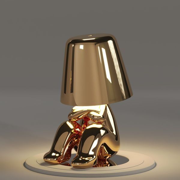 EMFURN The Italia Brothers Thinker Lamp Gold