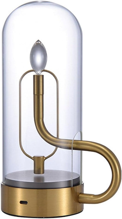 Rechargeable Modern Swing Candle Lamp