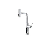 Multi-Functional Waterfall and Pull-Out Faucet With Temperature Display