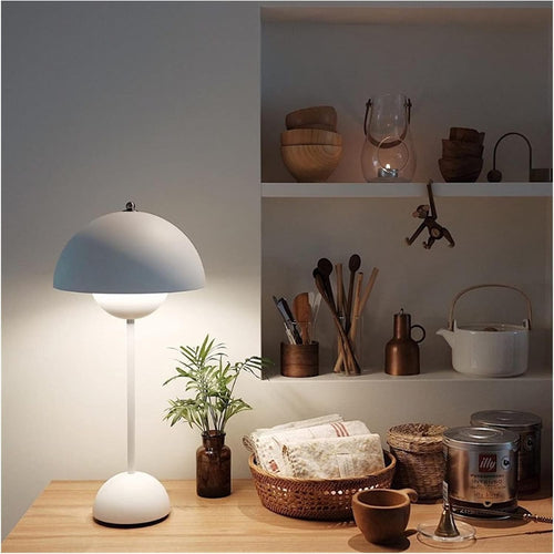 Nordic Mushroom Flower Bud Table Lamp