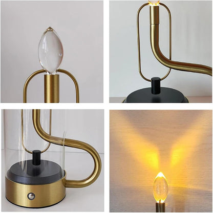 Rechargeable Modern Swing Candle Lamp