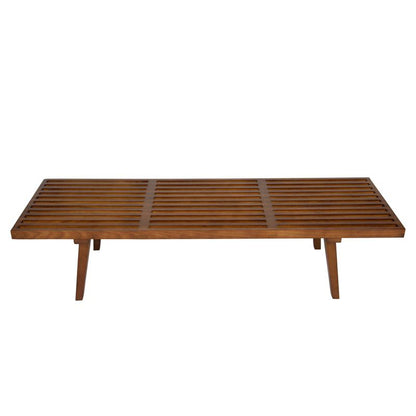 EMFURN Mid-Century Inwood Platform Bench - 5 Feet