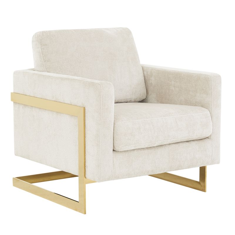 Elton Fabric Accent Armchair