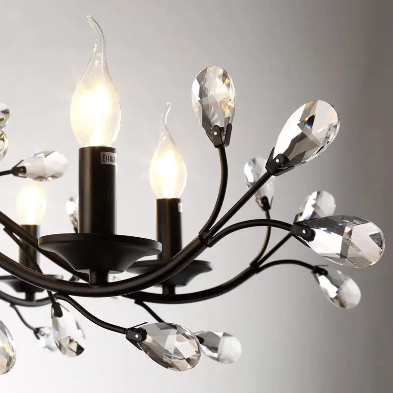 Wrought Iron Chandeliers 6/9 Lights