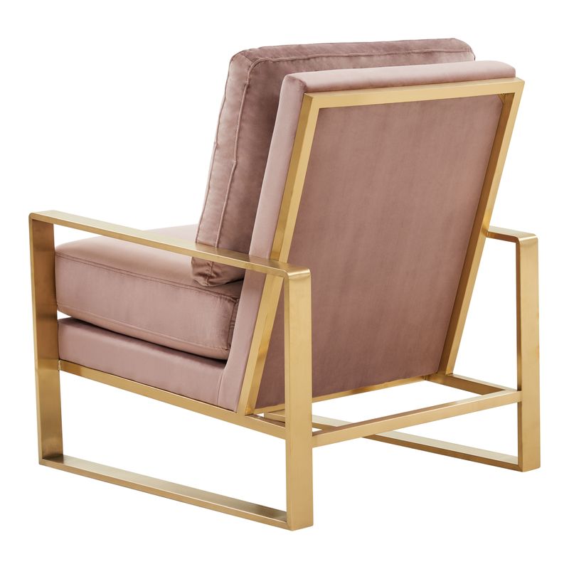 Emil Velvet Accent Armchair