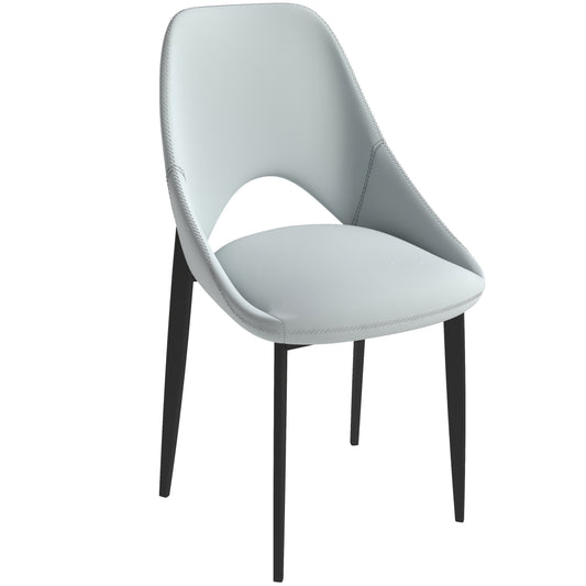 Amalfi Collection Modern Fabric Dining Chair