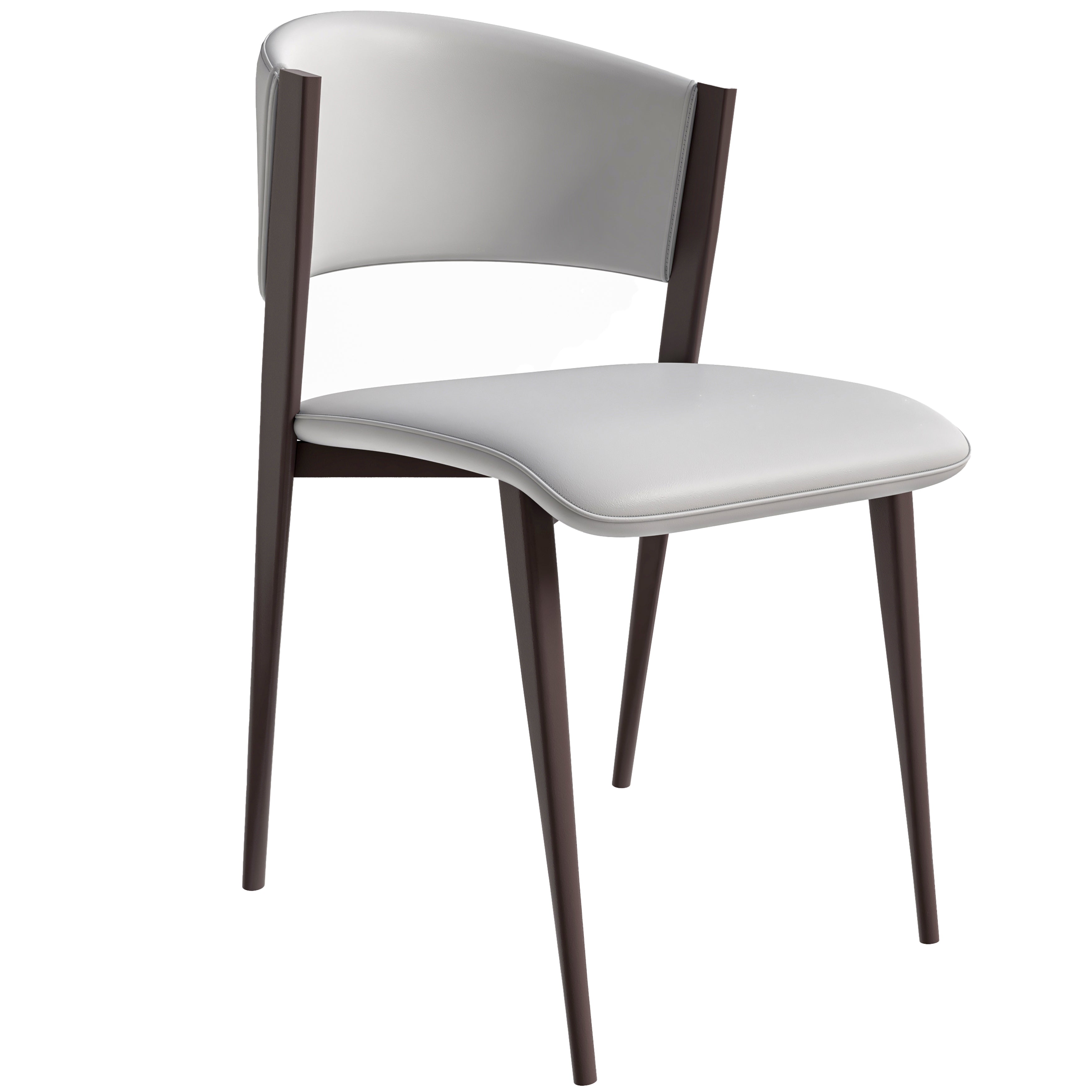 Aspen Collection Modern Dining Chair in White