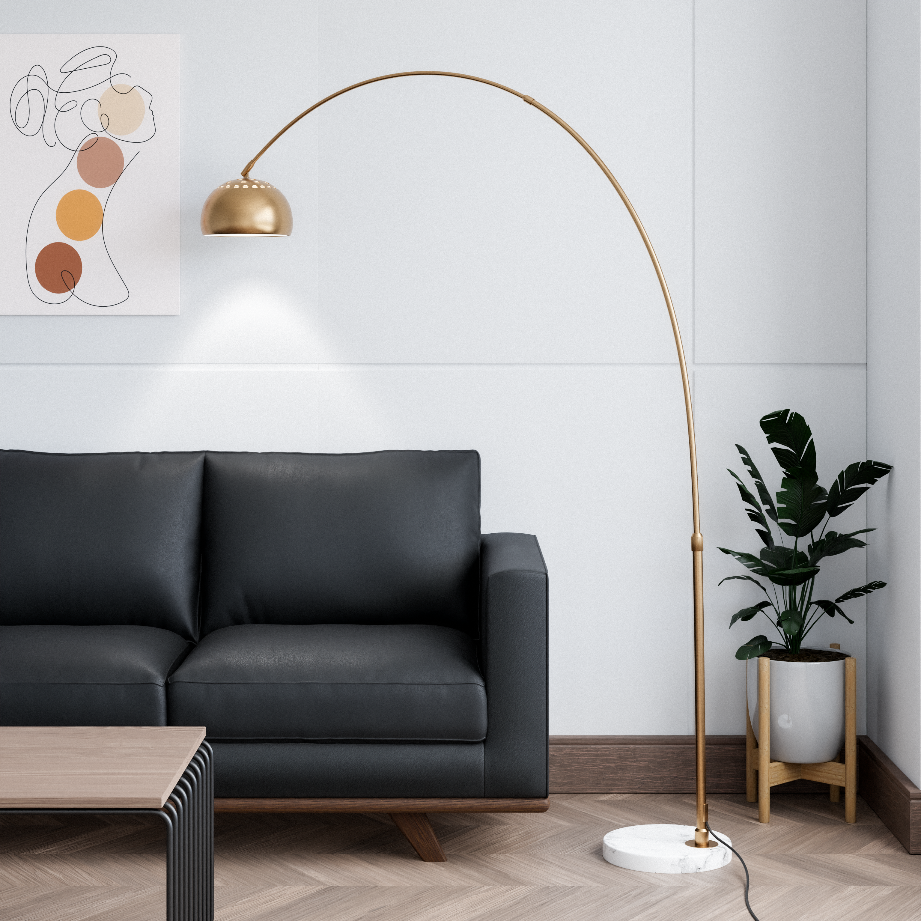 Arc 75.6" Floor Lamp