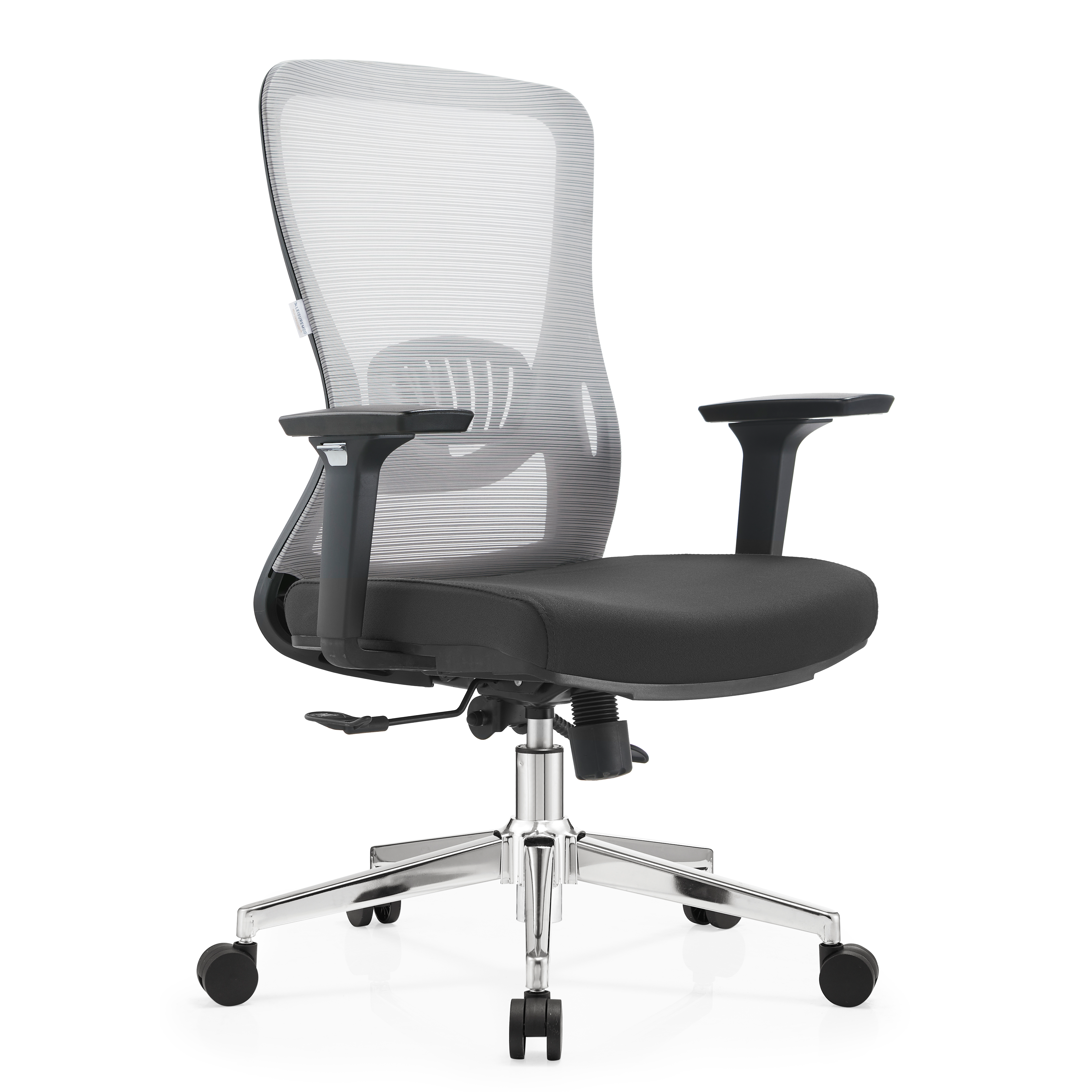 Office Adorit Series Office Task Chair In Light Grey