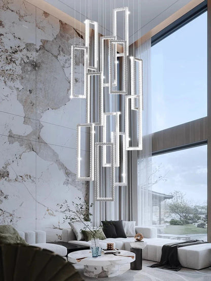 Classic Crystal Multi Pendant Chandelier