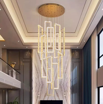 Classic Crystal Multi Pendant Chandelier