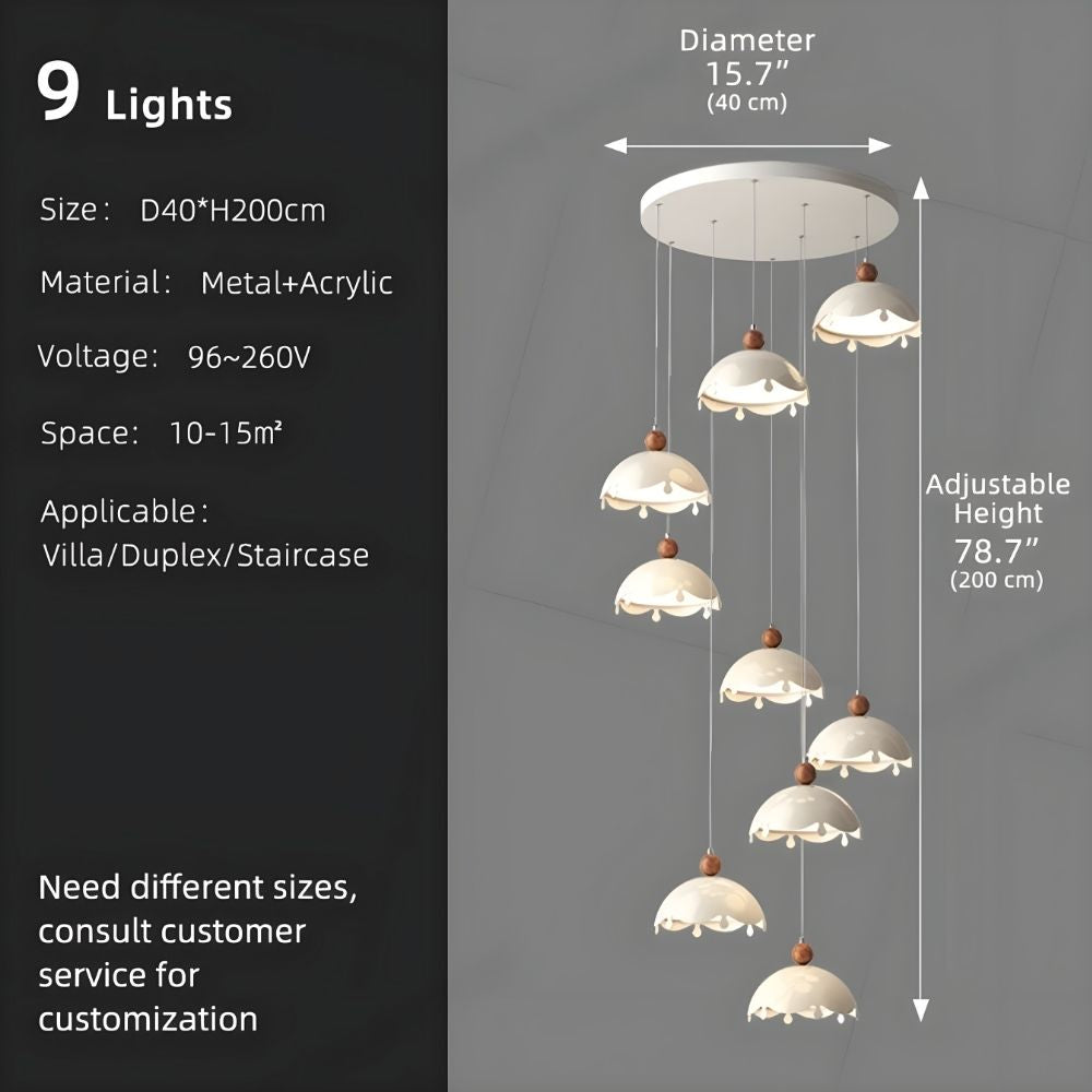 Afen Modern Staircase Chandelier