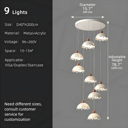 Afen Modern Staircase Chandelier