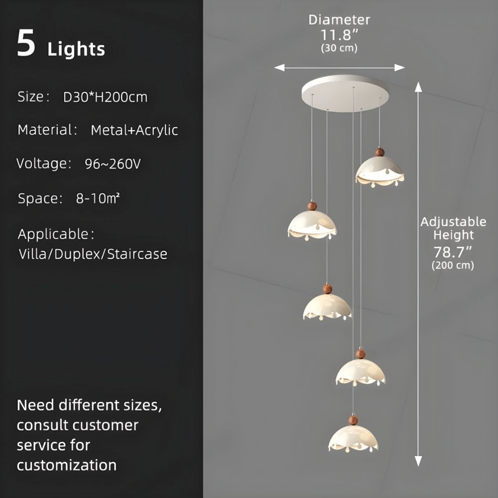 Afen Modern Staircase Chandelier