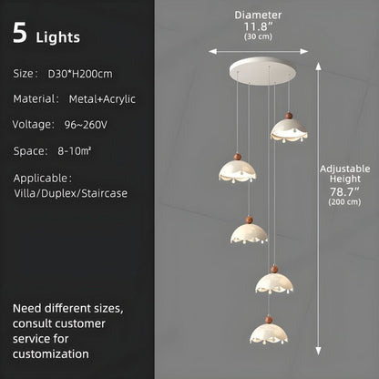 Afen Modern Staircase Chandelier