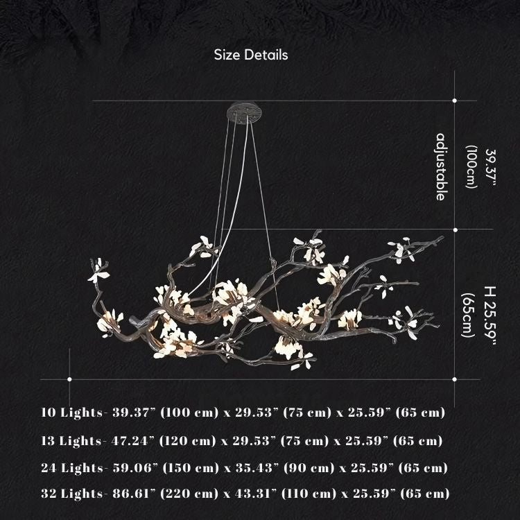 Alba Tree Branch Chandelier