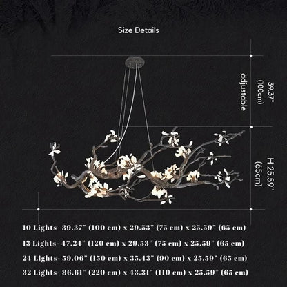 Alba Tree Branch Chandelier