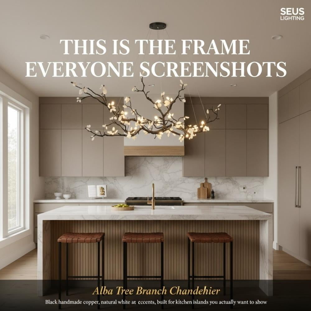 Alba Tree Branch Chandelier