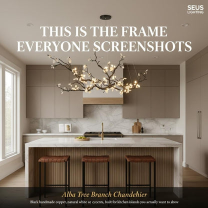 Alba Tree Branch Chandelier