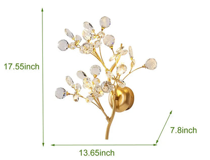 Alessa Gold Branch Wall Light