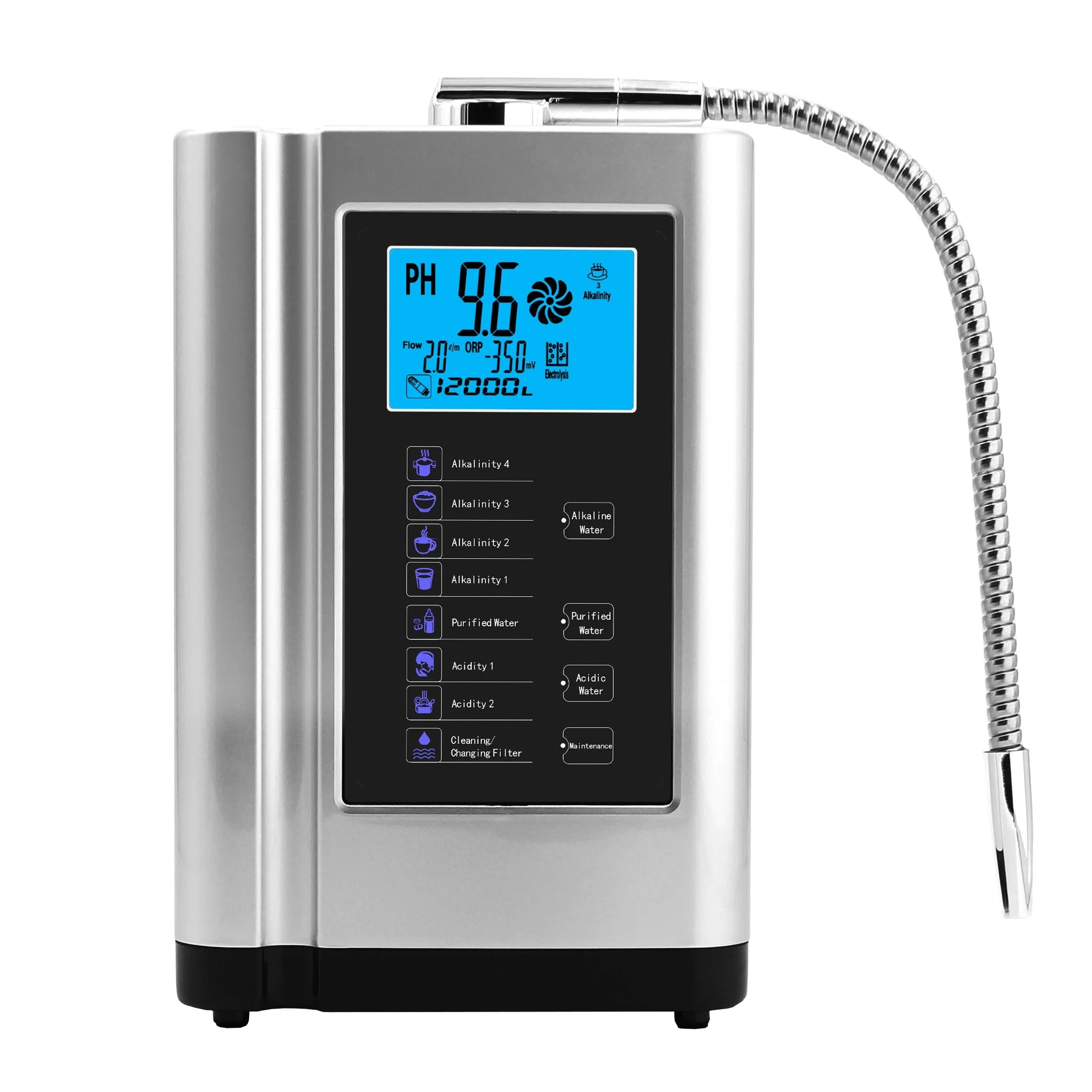 Alkaline Water Ionizer Hydrogen Generator Machine