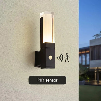 Rustics Motion Sensor Outdoor Wall Sconce Light