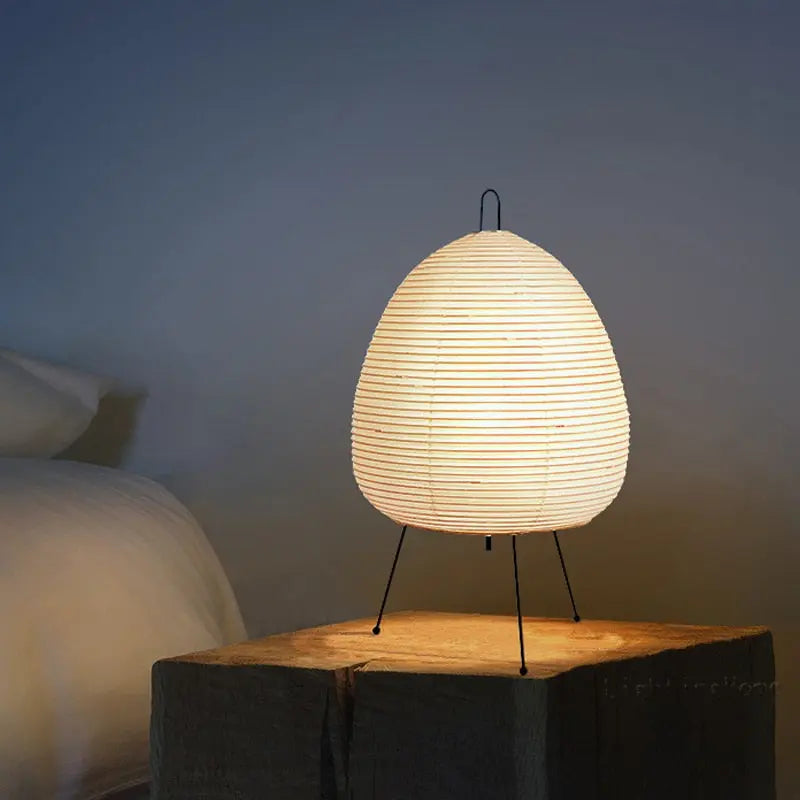 Modern Rice Paper Table Lamp