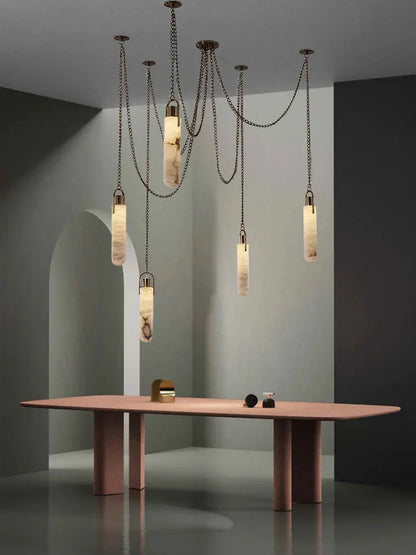 Classic Marble Ceiling Light