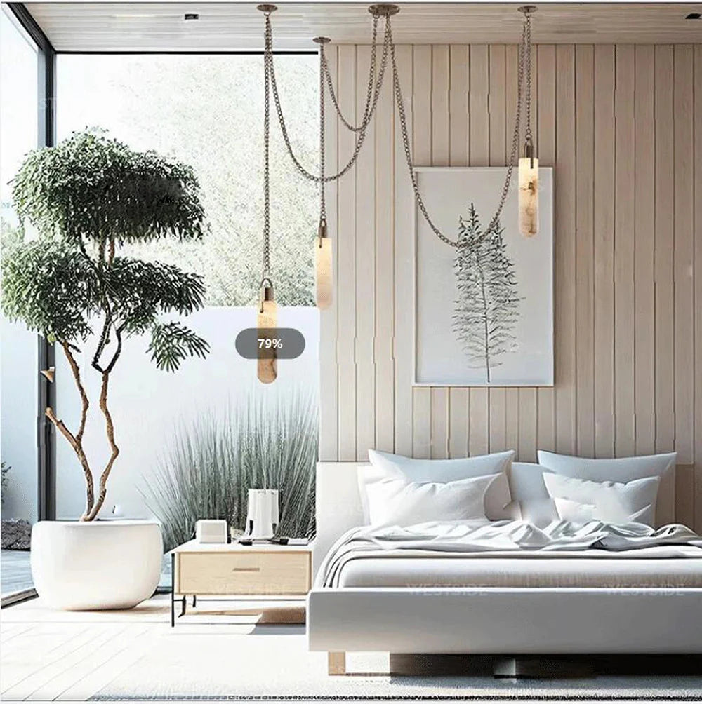 Anx Marble Ceiling Light