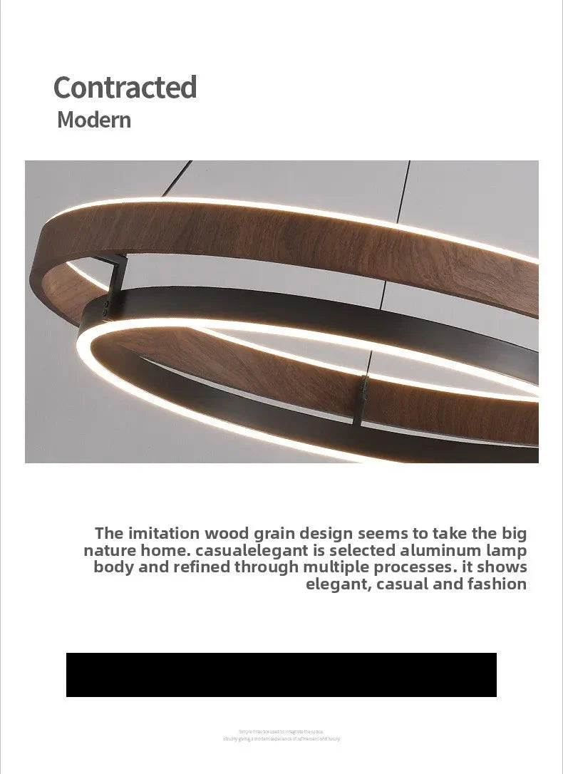 Ardin Minimalist Ring LED Pendant Light