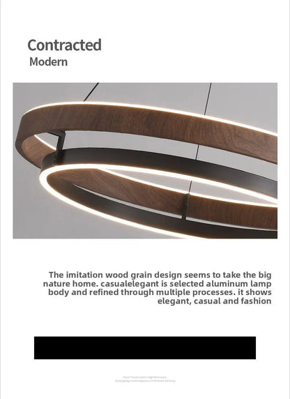 Ardin Minimalist Ring LED Pendant Light