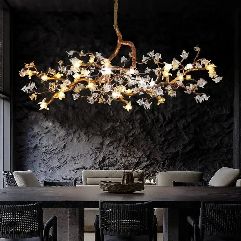 Asut Sculptural Branch Chandelier Lighting
