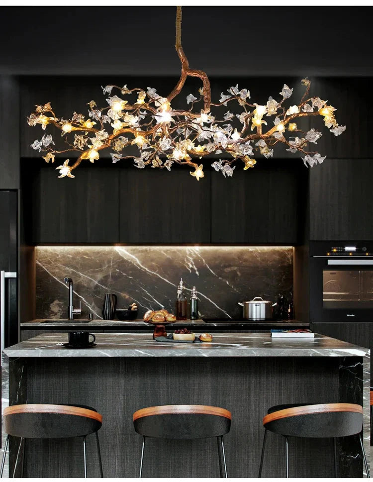 Classic Sculptural Branch Chandelier Lighting