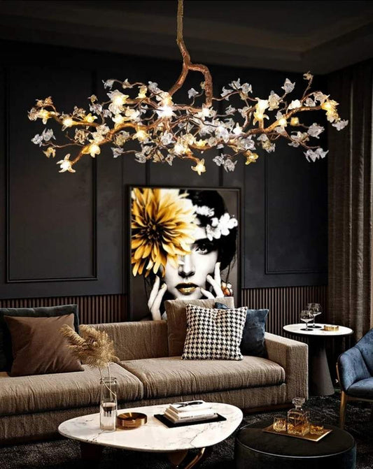 Asut Sculptural Branch Chandelier Lighting