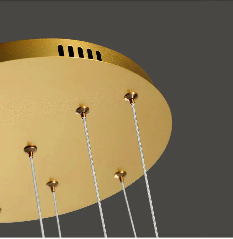 Aten Crystal Staircase Chandelier