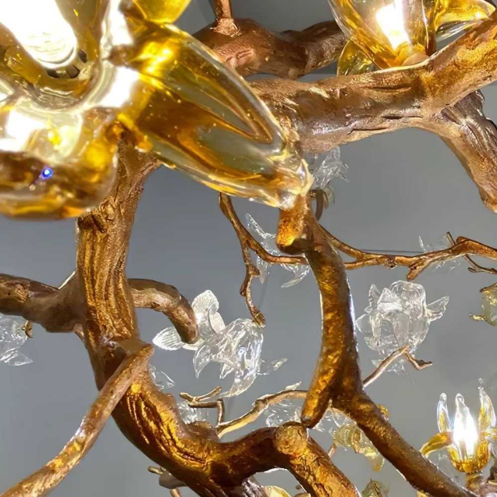 Aurora Branch Staircase Chandelier