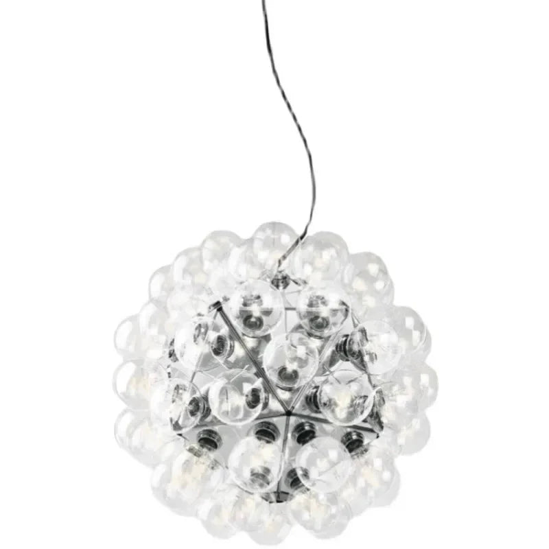 Ayli Clear Glass Bubble Pendant Light