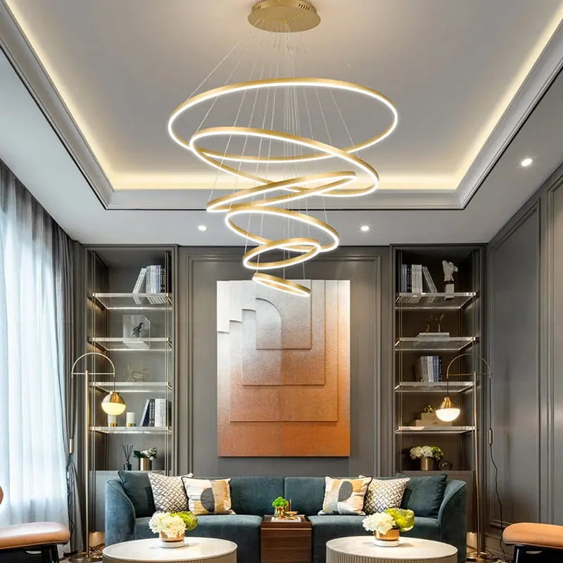 Aysan Modern Ring Chandeliers